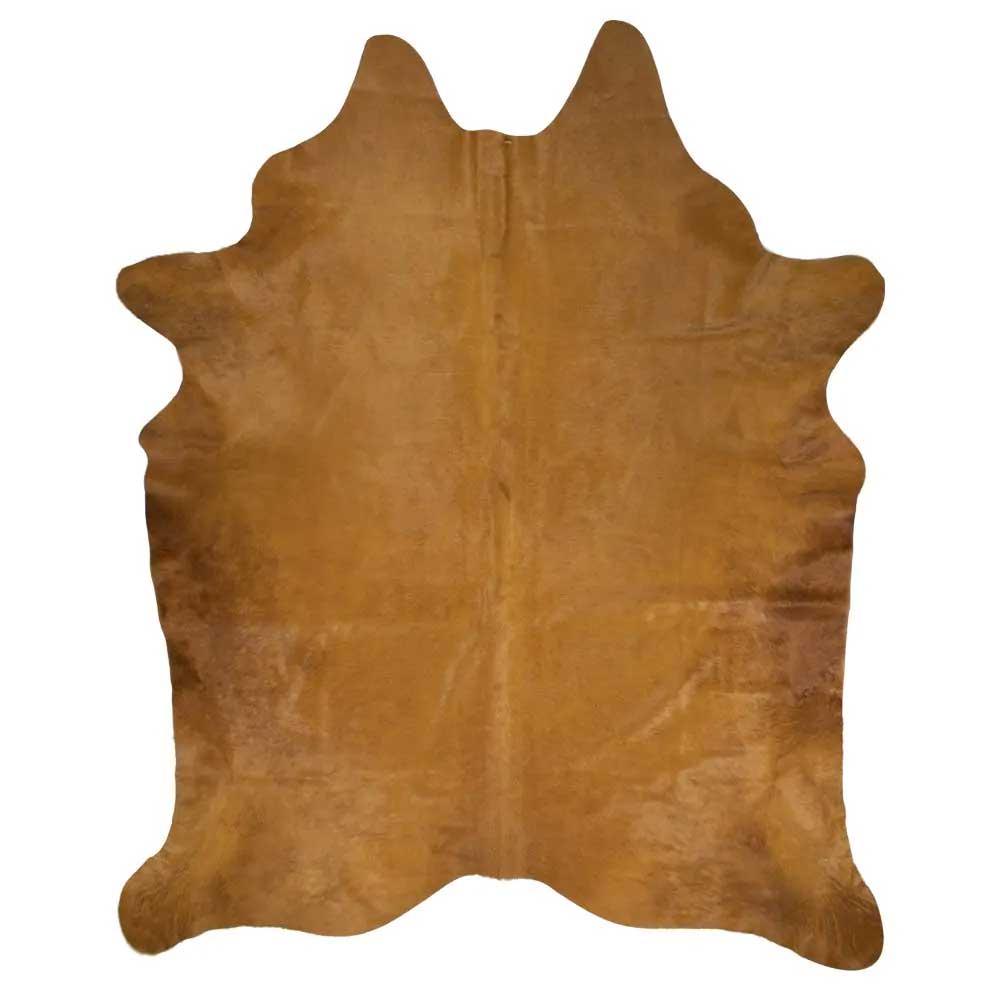 TAPPETO COLOR MARRONE COGNAC 250CM