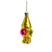 PENDENTE NANO BOB VAN BUBBLES GIALLO 5X5.5X10CM