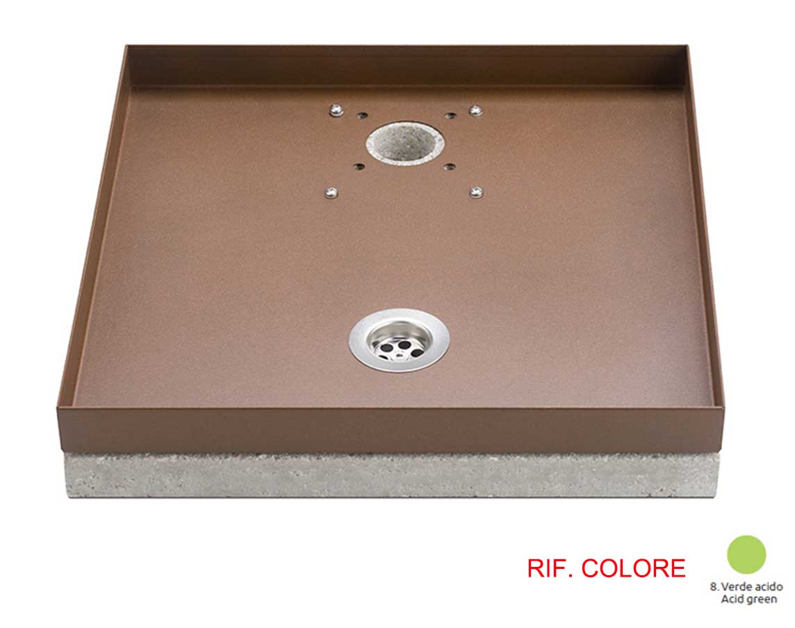 BASE UNIVERSALE PORTACIOTTOLO PER FONTANE VERDE ACIDO