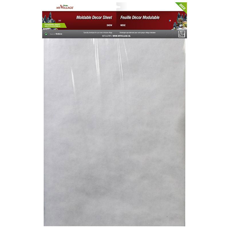 FOGLIO MODELLABILE NEVE 100X60CM