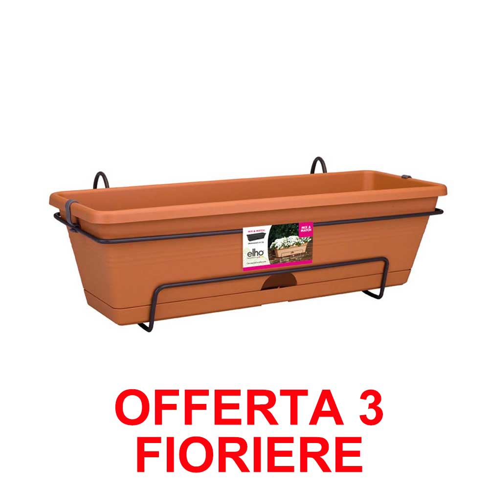 OFFERTA 3 FIORIERA GREEN BASICS TROUGH ALLIN1 50CM MILD TERRA