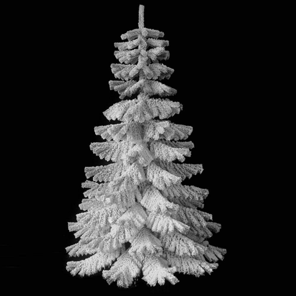 ALBERO DI NATALE 180CM VERDE INNEVATISSIMO FOLTO