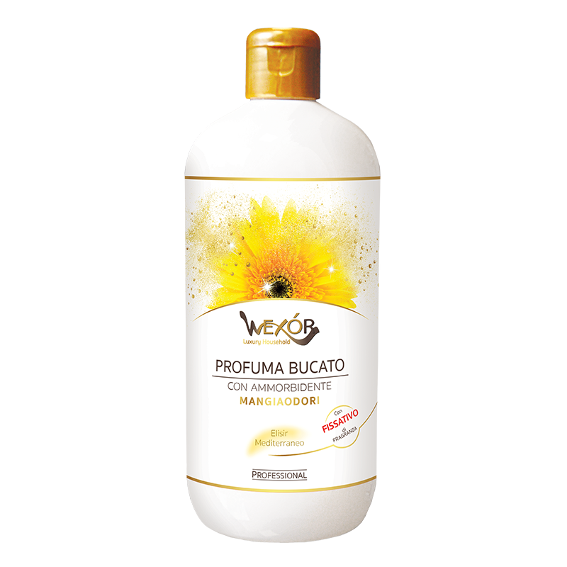 PROFUMA BUCATO CON AMMORBIDENTE ELISIR MEDITERRANEO 500ML