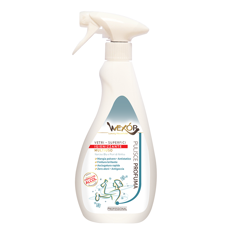 PULISCE PROFUMA VETRI E SUPERFICI TRIGGER 750ML IGIENIZZANTE MULTIUSO