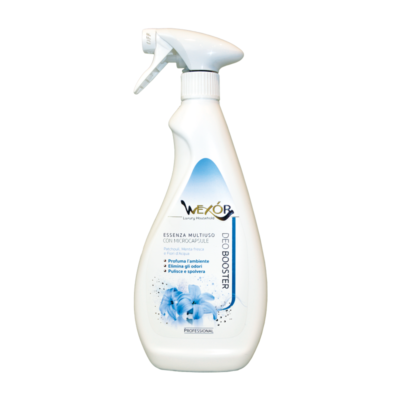 DEOBOOSTER FIORI D'ACQUA 750ML - ESSENZA MULTIUSO CON MICROCAPSULE