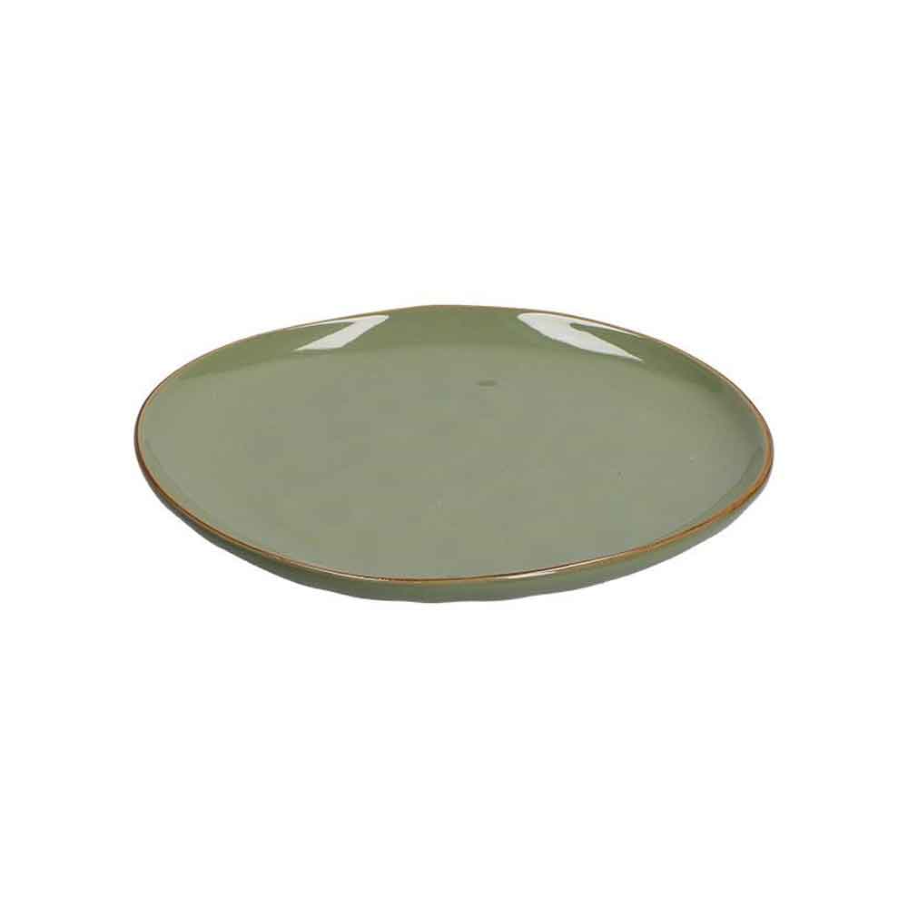 PIATTO FRUTTA VERDE OLIVA CONCERTO Ø20CM