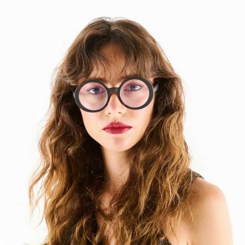 OCCHIALE DA LETTURA MODELLO LAURA COLORE BLACK GRAD.+2.00 OKKIA