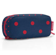 MULTICASE MIXED DOTS RED 21X10X7CM