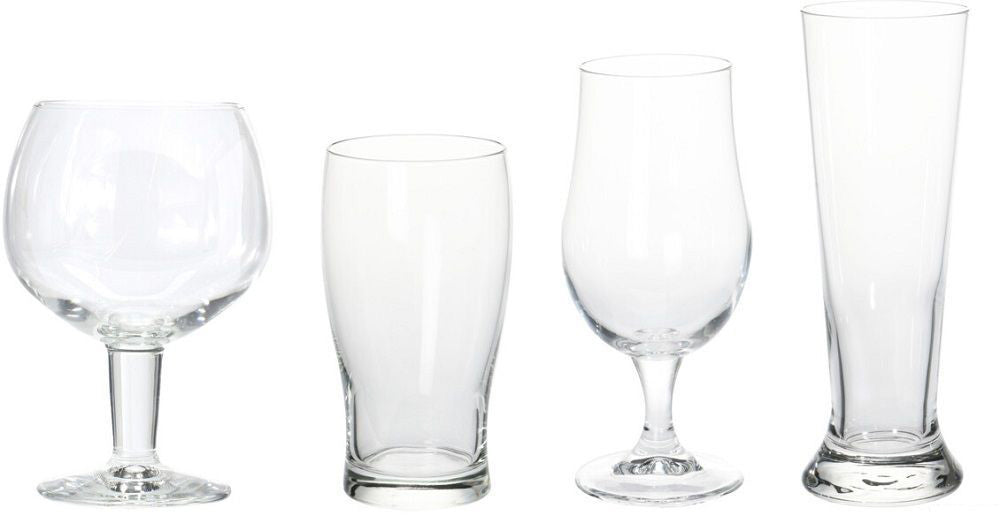 SET DI 4 BICCHIERI PER DEGUSTAZIONE BIRRA