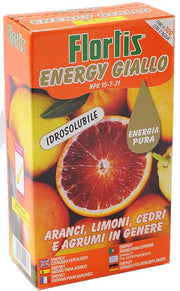 CONCIME AGRUMI ENERGY GIALLO 600GR PO FLORTIS