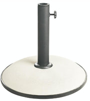 BASE OMBRELLONE TONDA 15KG BIANCA