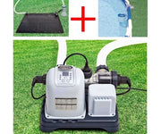 OFFERTA GENERATORE CLORO CLORINATORE PER PISCINE FINO A 56800 LITRI + SKIMMER + PANNELLO SOLARE