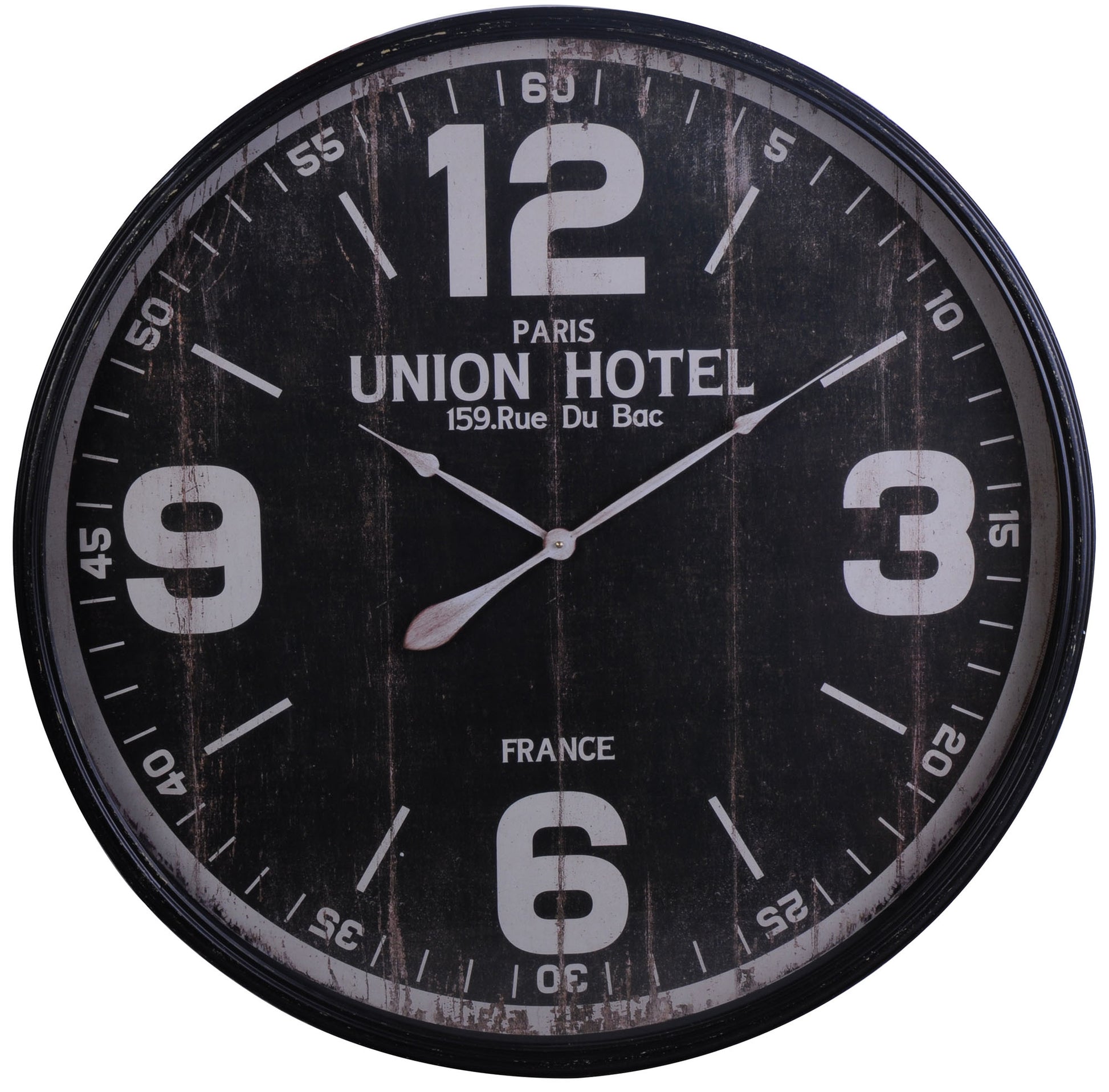 OROLOGIO DA PARETE 90 CM NERO