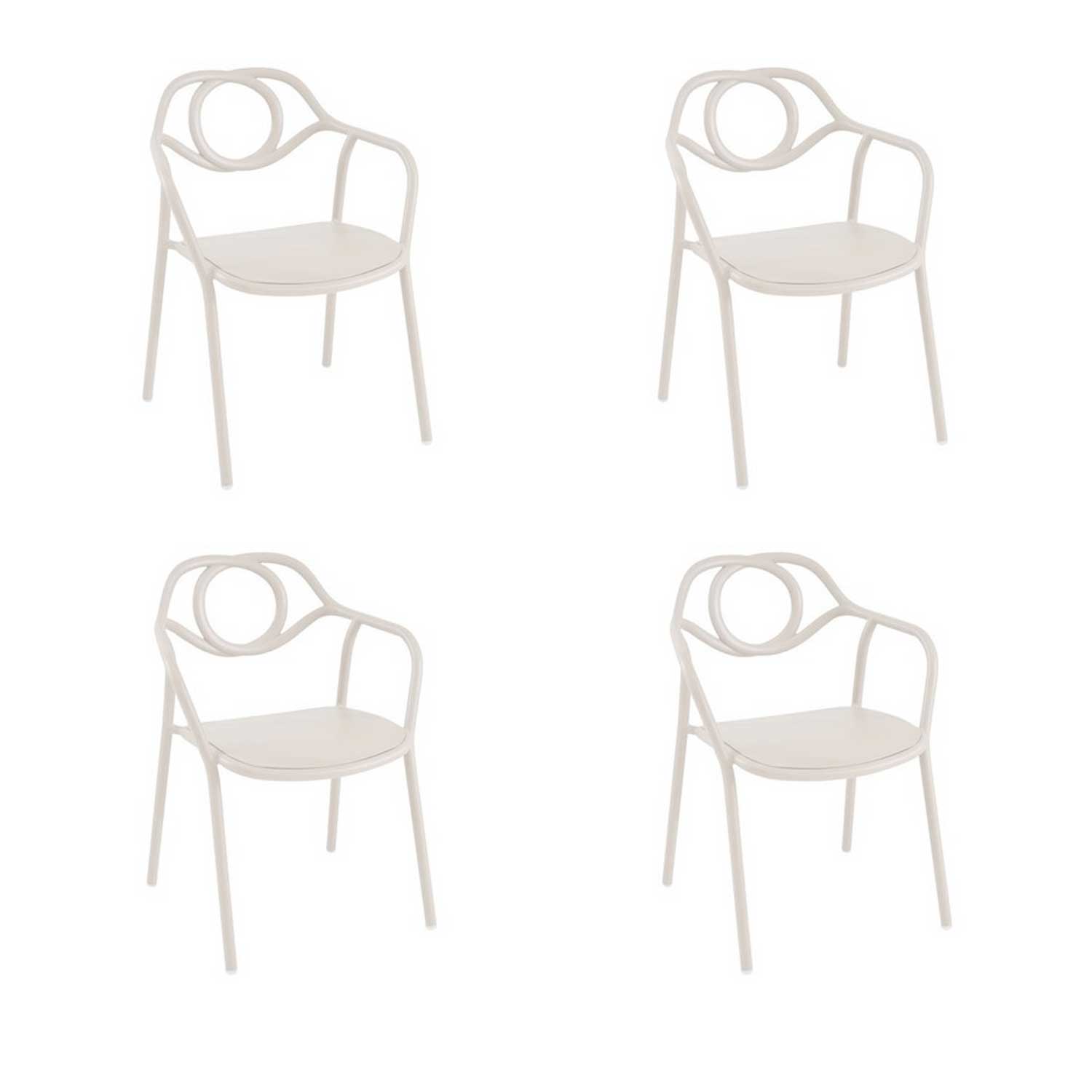 OFFERTA 4 POLTRONE ZAHIR COLORE A SCELTA