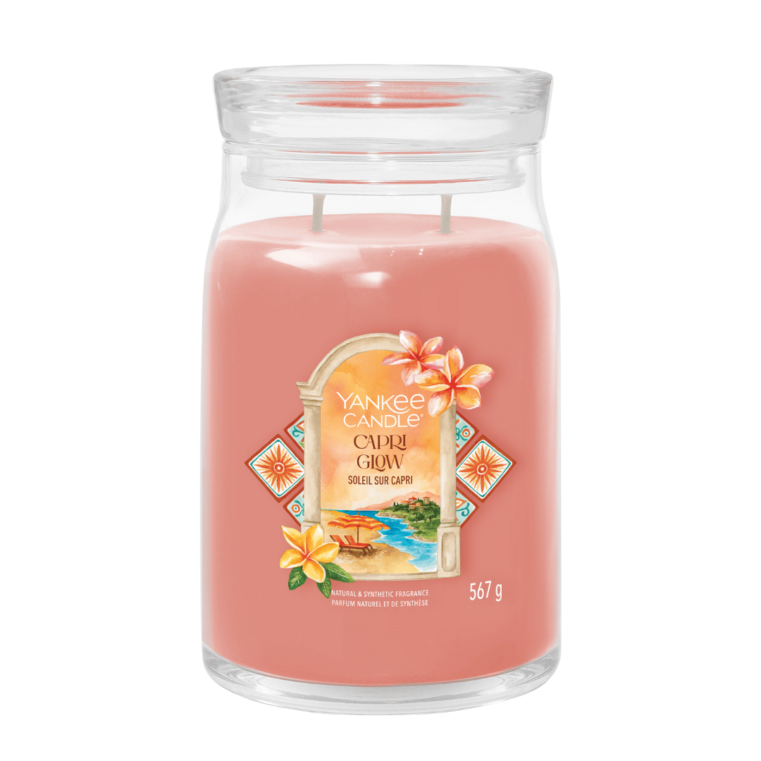 CANDELA GIARA GRANDE SIGNATURE CAPRI GLOW - YANKEE CANDLE