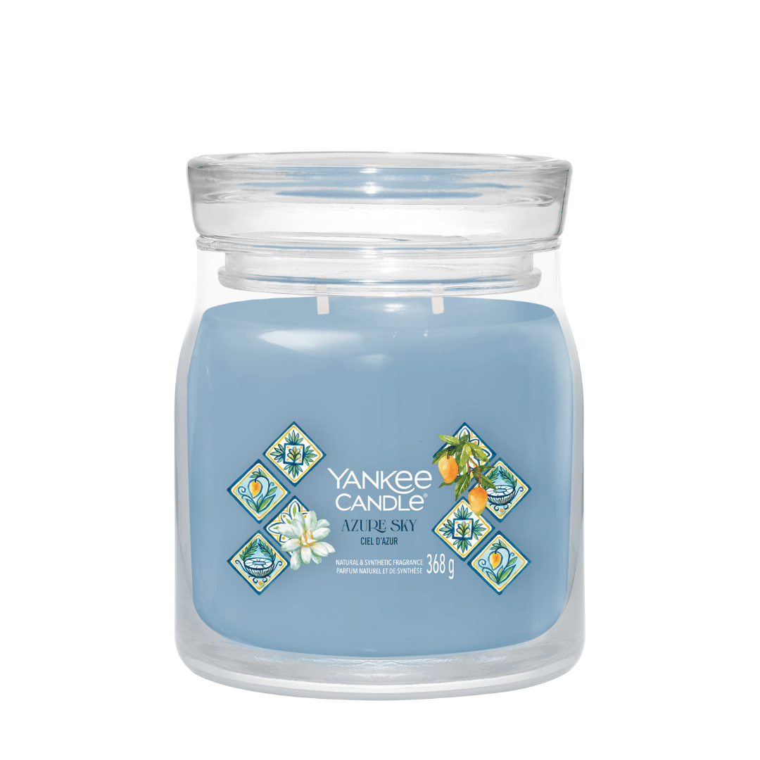 CANDELA GIARA MEDIA SIGNATURE AZURE SKY - YANKEE CANDLE