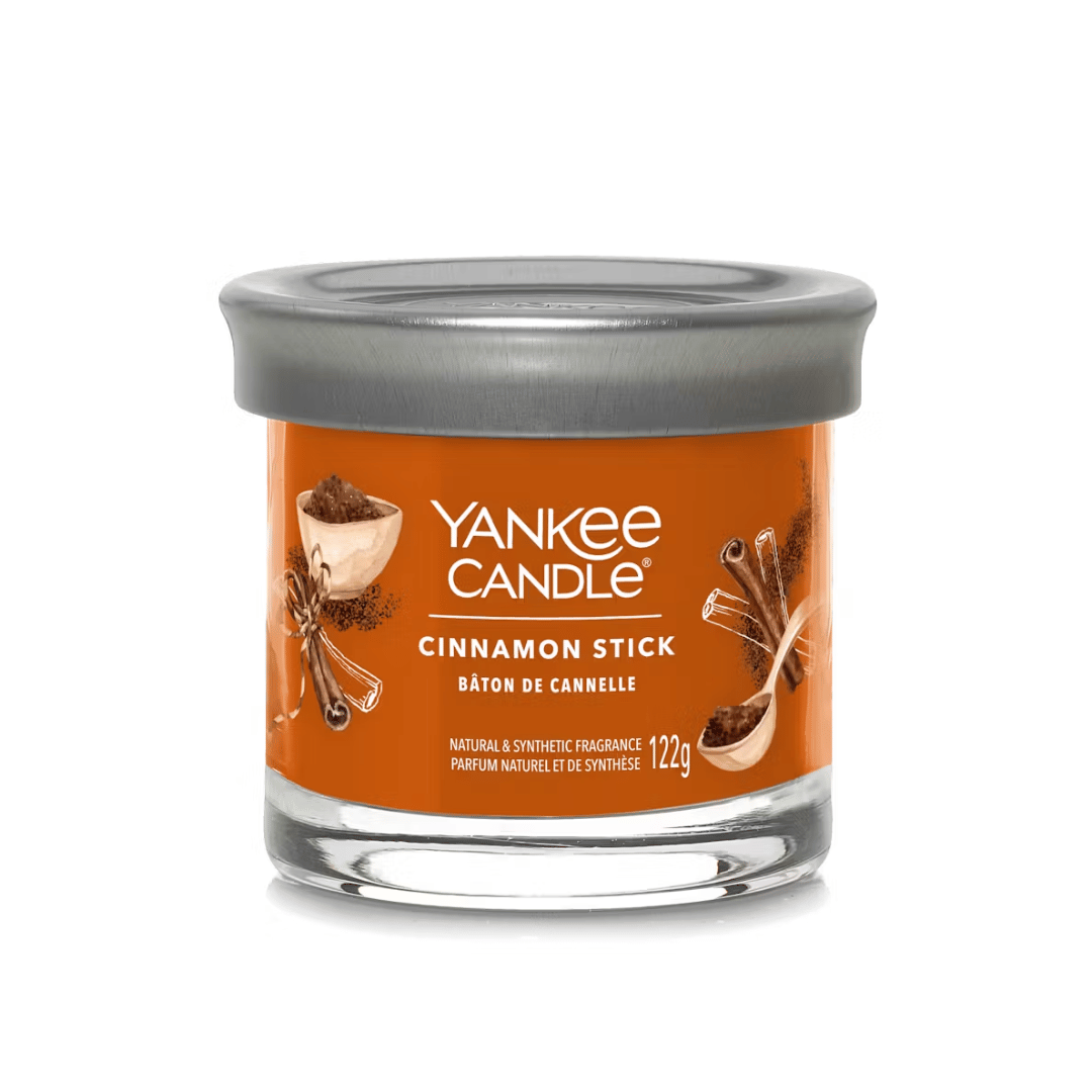 CANDELA TUMBLER PICCOLA SIGNATURE CINNAMON STICK - YANKEE CANDLE