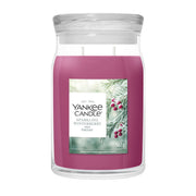 Candela Sparkling Winterberry Grande 567g Yankee Candle