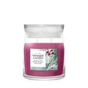 Candela Sparkling Winterberry 368g Rossa Yankee Candle