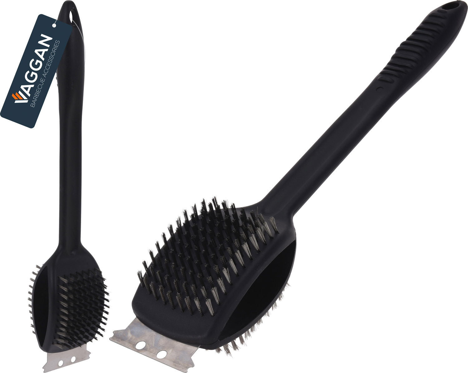 SPAZZOLA CON MANICO PER BARBECUE 3IN1 43CM