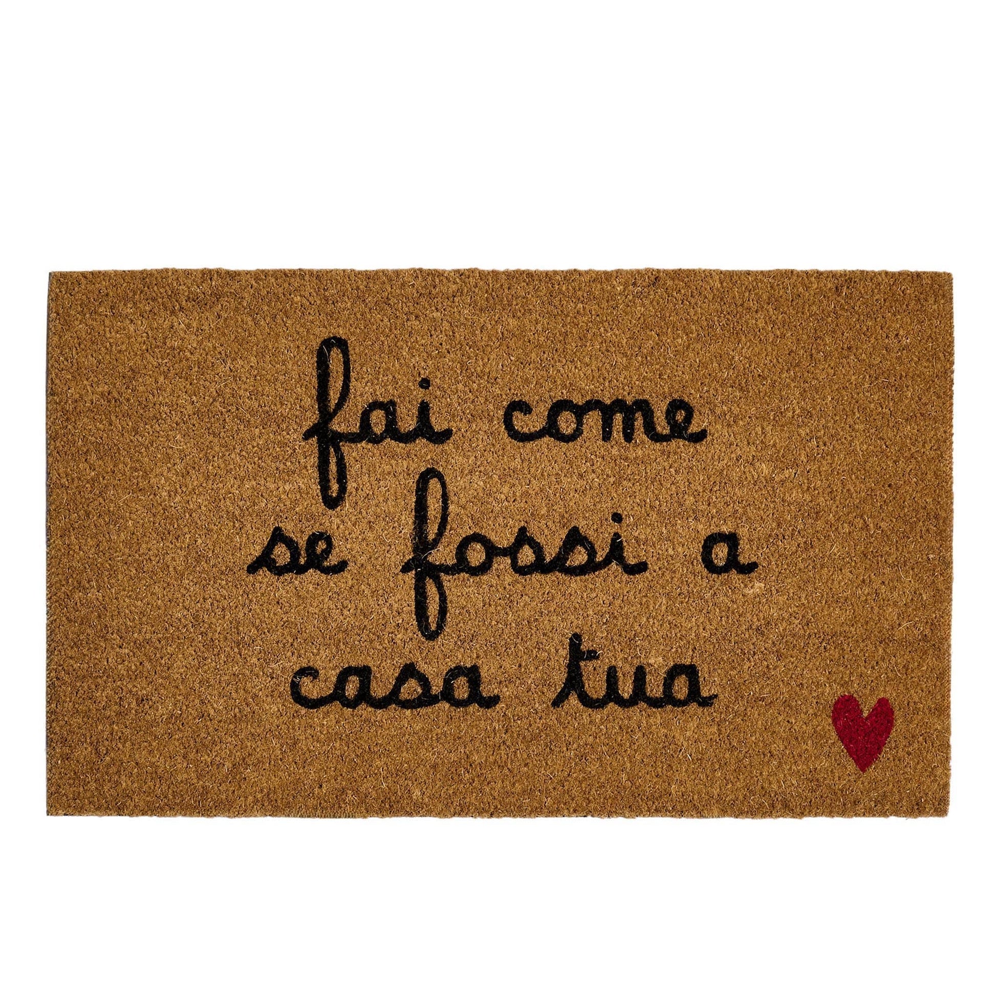 Zerbino "Fai Come se Fossi a Casa Tua" 45x75cm