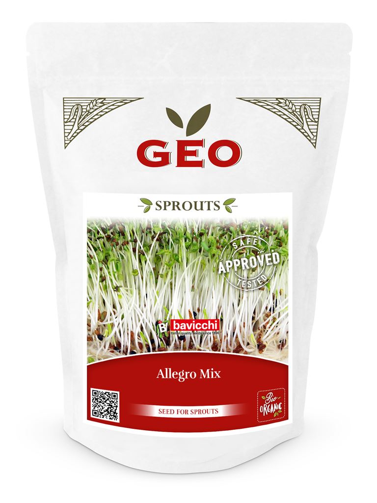 MISCUGLIO ALLEGRO BIO PER GERMOGLI GEO 400 GR