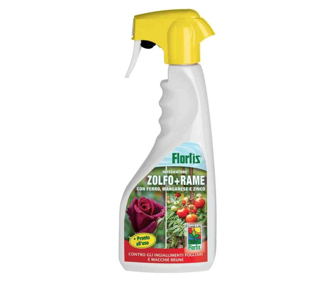 INTEGRATORE ZOLFO + RAME CON BORO, MANGANESE E ZINCO PRONTO ALL'USO 500 ML