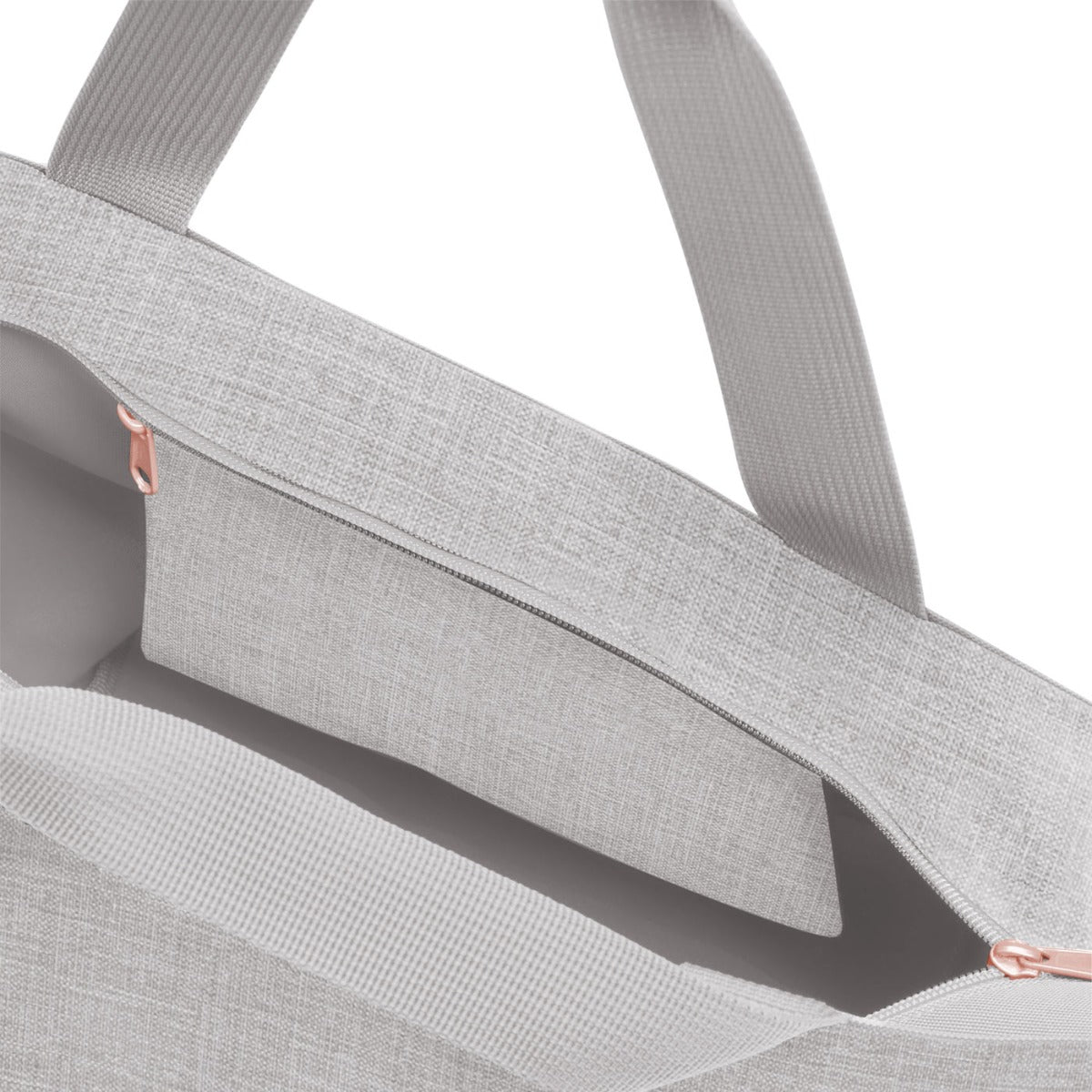 BORSA SHOPPER M TWIST SKY ROSE