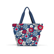 BORSA SHOPPER M FLORIST INDIGO
