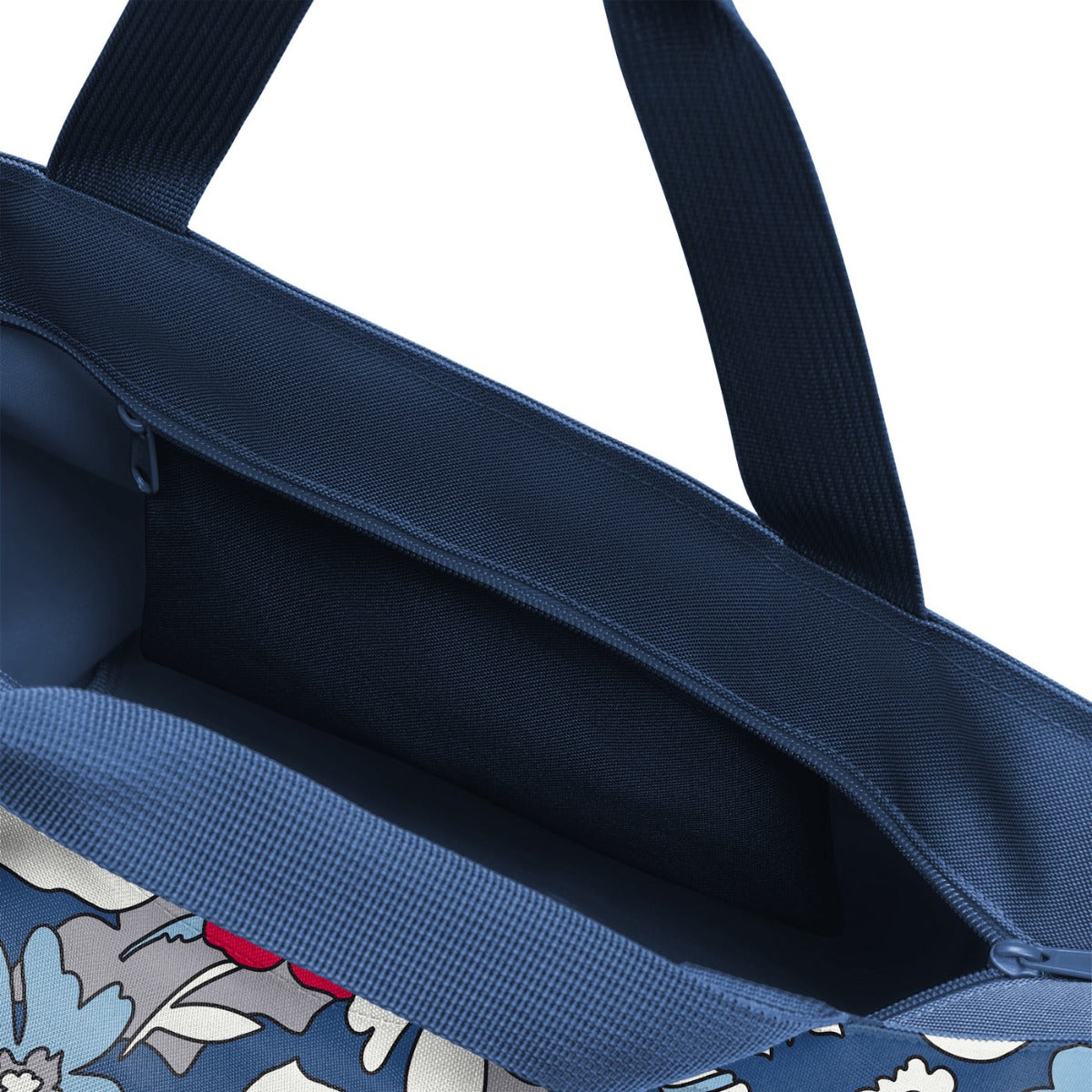 BORSA SHOPPER M FLORIST INDIGO
