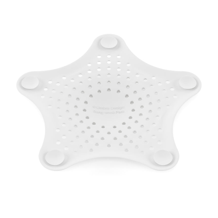 Tappo e filtro per capelli Starfish D15cm Bianco UMBRA